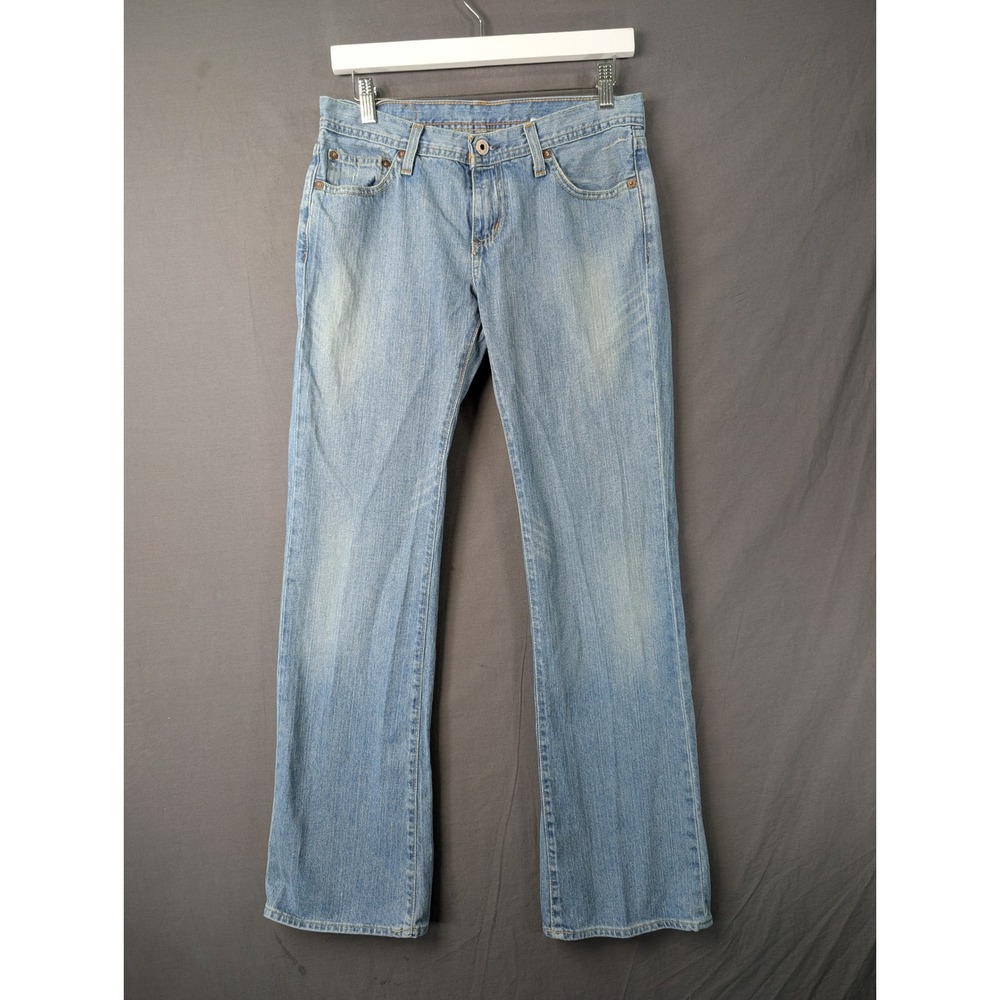 Polo Ralph Lauren Kelly Jean Womens 6 Regular Light Wash Stretch Denim Blue 5917